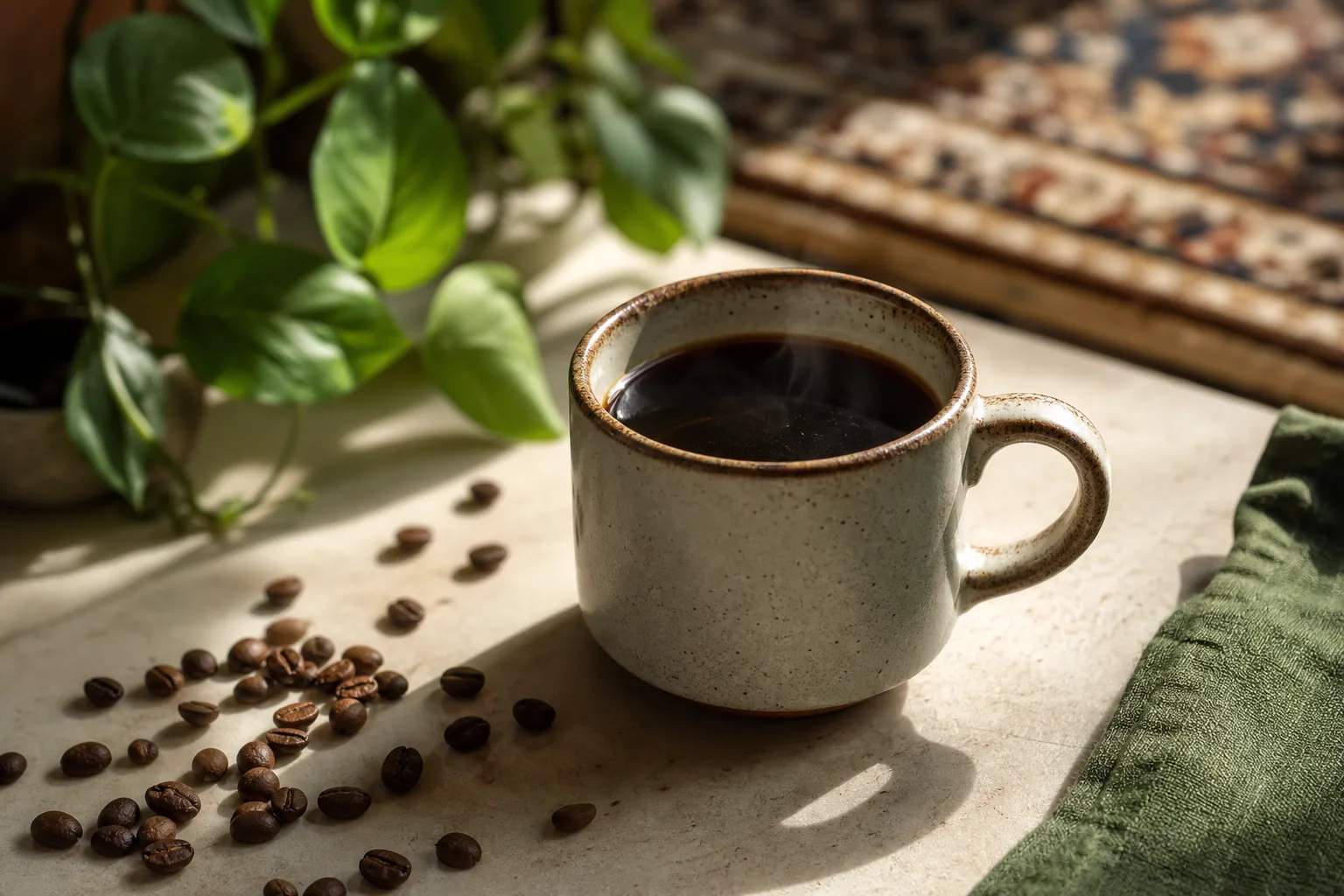 فنجان قهوه صبحگاهی